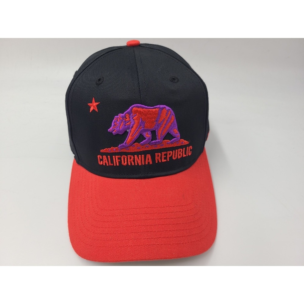 California Republic 47 Brand Snapback Hat Cap Casual Men‎ Women Black Red Purple